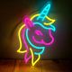 LED NEON Einhorn