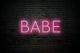 LED NEON BABE