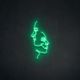 LED NEON Gesichter